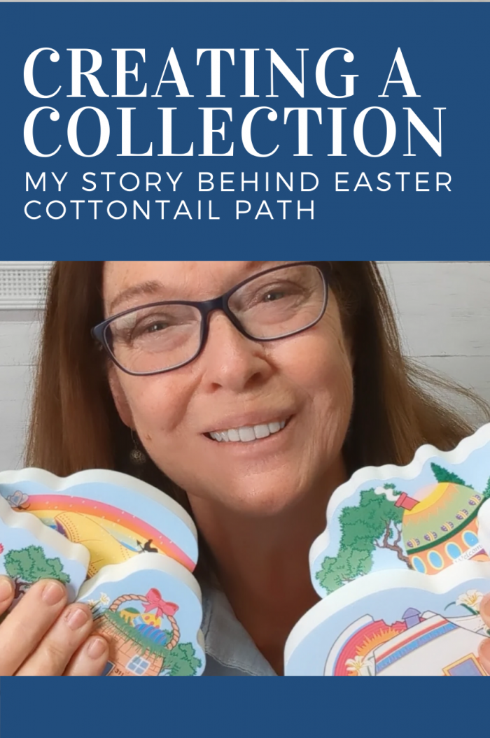 Easter Cottontail Path Collection: Creating this collection from my mind